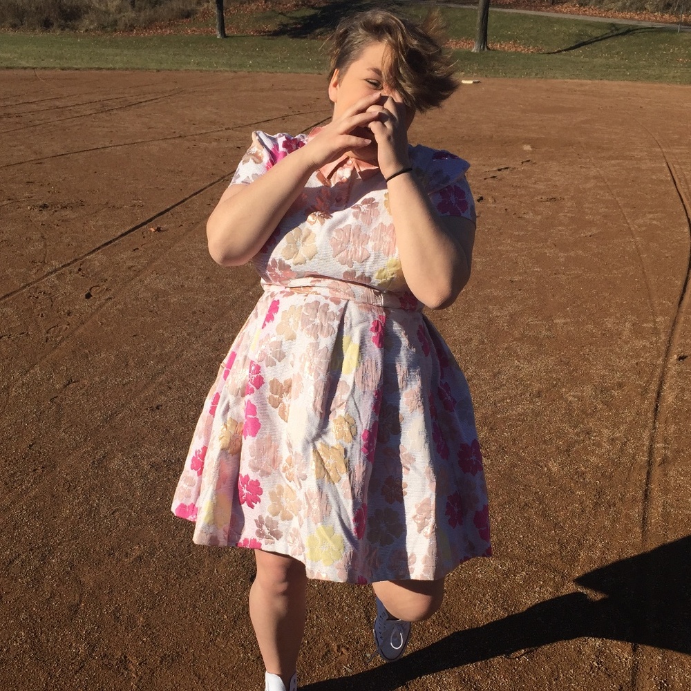 Uniqueness On Offer Shirt Dress in Botanical